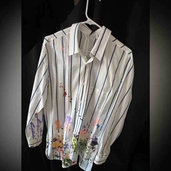 Lanvin x Gallery Dept. Patchwork Shirt With Paint Marks. Worn once - Picture 4 of 12